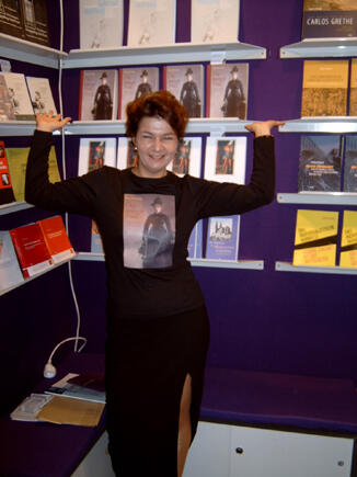 Petra Kreuder, Frankfurter Buchmesse 2008©VDG