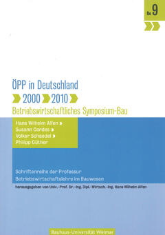 ÖPP in Deutschland. 2000-2010