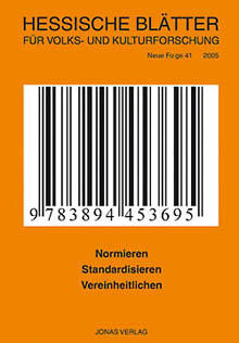 Normieren, Standardisieren, Vereinheitlichen (978-3-89445-369-5)