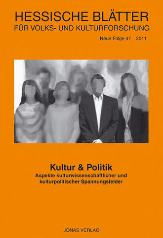 Kultur & Politik (978-3-89445-458-6)