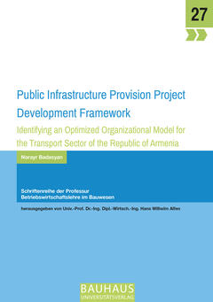 Public Infrastructure Provision Project Development Framework